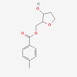 [(2R,3R)-3-Hydroxy-2-tetrahydrofuryl]methyl 4-Methylbenzoate