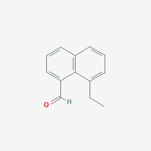 molecular formula C13H12O B13704232 8-Ethyl-1-naphthaldehyde 