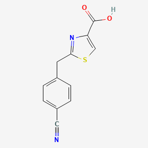 2-(4-Cyanobenzyl)thiazole-4-carboxylic Acid