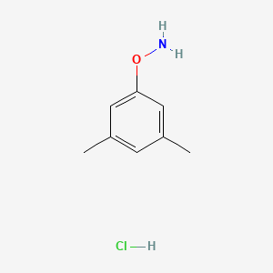 molecular formula C8H12ClNO B13704308 O-(3,5-Dimethylphenyl)hydroxylamine Hydrochloride 