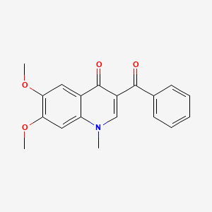 3-Benzoyl-6,7-dimethoxy-1-methylquinolin-4(1H)-one