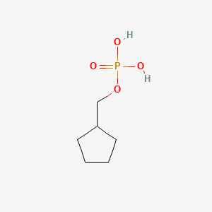 molecular formula C6H13O4P B13704377 Cyclopentylmethyl dihydrogen phosphate 