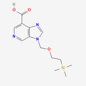 3-[[2-(Trimethylsilyl)ethoxy]methyl]-3H-imidazo[4,5-c]pyridine-7-carboxylic Acid