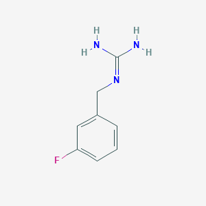 1-(3-Fluorobenzyl)guanidine