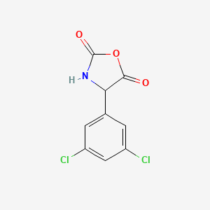 molecular formula C9H5Cl2NO3 B13704412 4-(3,5-Dichlorophenyl)oxazolidine-2,5-dione 