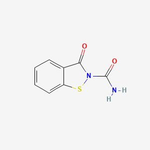 3-Oxobenzo[d]isothiazole-2(3H)-carboxamide