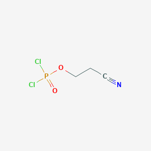 molecular formula C3H4Cl2NO2P B13704481 2-Cyanoethyl phosphorodichloridate CAS No. 37595-87-2