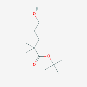 tert-Butyl 1-(3-Hydroxypropyl)cyclopropanecarboxylate