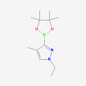 molecular formula C12H21BN2O2 B13704512 1-Ethyl-4-methylpyrazole-3-boronic Acid Pinacol Ester 