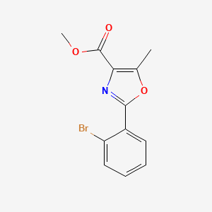 Methyl 2-(2-Bromophenyl)-5-methyloxazole-4-carboxylate