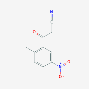 3-(2-Methyl-5-nitrophenyl)-3-oxopropanenitrile