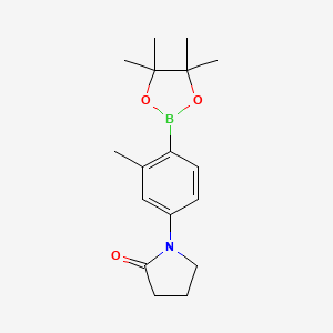 2-Methyl-4-(2-oxo-1-pyrrolidinyl)phenylboronic Acid Pinacol Ester