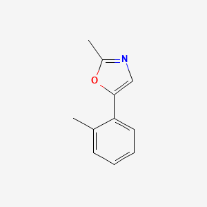 2-Methyl-5-(o-tolyl)oxazole