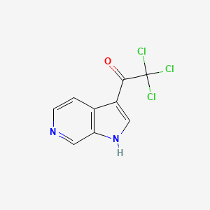 2,2,2-Trichloro-1-(6-azaindol-3-yl)ethanone