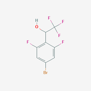 4-Bromo-2,6-difluoro-alpha-(trifluoromethyl)benzyl Alcohol