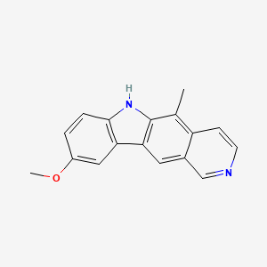 9-Methoxy-11-demethylellipticine