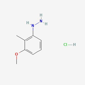 molecular formula C8H13ClN2O B13704804 (3-Methoxy-2-methylphenyl)hydrazine Hydrochloride 