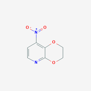 8-Nitro-2,3-dihydro-[1,4]dioxino[2,3-b]pyridine