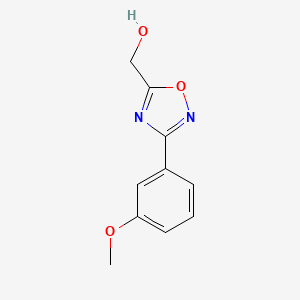 [3-(3-Methoxyphenyl)-1,2,4-oxadiazol-5-yl]methanol