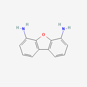 molecular formula C12H10N2O B13704890 Dibenzo[b,d]furan-4,6-diamine 