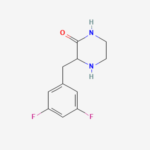 3-(3,5-Difluoro-benzyl)-piperazin-2-one