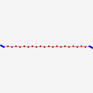 molecular formula C42H84N6O20 B13704998 Azido-PEG20-Azide 