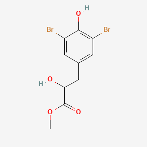 Methyl 3-(3,5-dibromo-4-hydroxyphenyl)-2-hydroxypropanoate