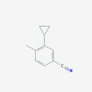 3-Cyclopropyl-4-methylbenzonitrile