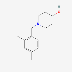 1-[(2,4-Dimethylphenyl)methyl]piperidin-4-ol