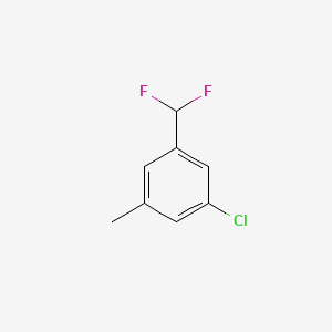 3-Chloro-5-(difluoromethyl)toluene