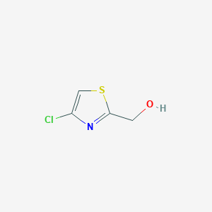 molecular formula C4H4ClNOS B13705186 (4-Chloro-2-thiazolyl)methanol CAS No. 1465782-88-0