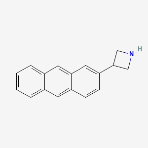 3-(2-Anthryl)azetidine