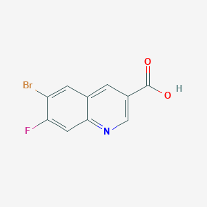 6-Bromo-7-fluoroquinoline-3-carboxylic Acid