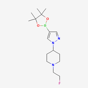 1-[1-(2-Fluoroethyl)-4-piperidyl]-1H-pyrazole-4-boronic Acid Pinacol Ester