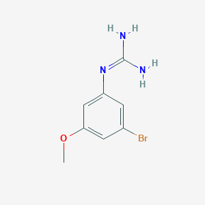 1-(3-Bromo-5-methoxyphenyl)guanidine