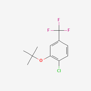 2-(tert-Butoxy)-1-chloro-4-(trifluoromethyl)benzene