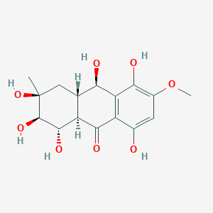 molecular formula C16H20O8 B1370537 Tetrahydrobostrycin 