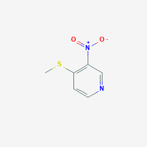 Pyridine, 4-(methylthio)-3-nitro-