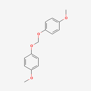 molecular formula C15H16O4 B13705548 4,4-Methylenebis(oxy)anisole CAS No. 56207-34-2