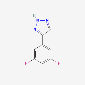 4-(3,5-Difluorophenyl)-1H-1,2,3-triazole