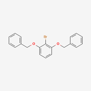 molecular formula C20H17BrO2 B13705597 1,3-Bis(benzyloxy)-2-bromobenzene 