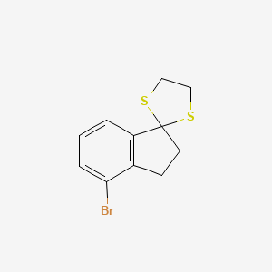 4-Bromo-2,3-dihydrospiro[indene-1,2'-[1,3]dithiolane]