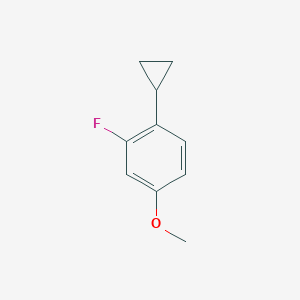 4-Cyclopropyl-3-fluoroanisole