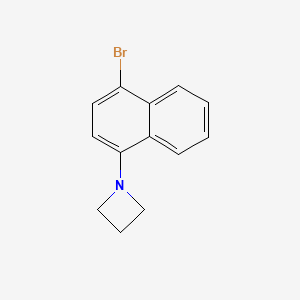 1-(4-Bromo-1-naphthyl)azetidine