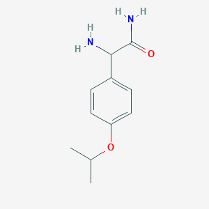 2-Amino-2-(4-isopropoxyphenyl)acetamide