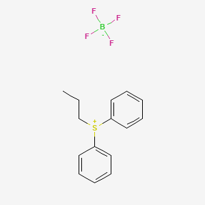 molecular formula C15H17BF4S B13705773 Diphenyl(propyl)sulfonium Tetrafluoroborate 