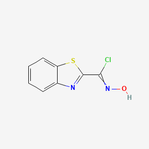 N-Hydroxybenzothiazole-2-carbimidoyl Chloride