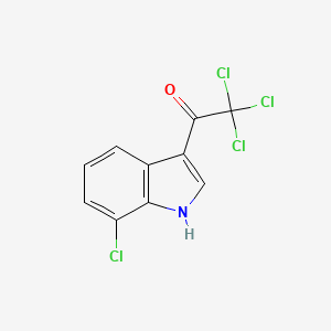 2,2,2-Trichloro-1-(7-chloro-3-indolyl)ethanone