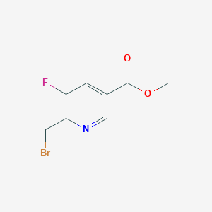 Methyl 6-(bromomethyl)-5-fluoronicotinate