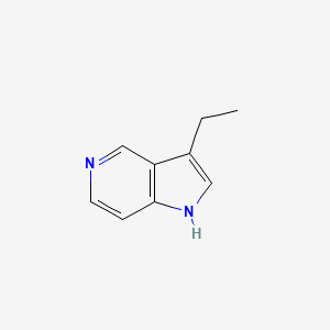 molecular formula C9H10N2 B13705845 3-Ethyl-5-azaindole 